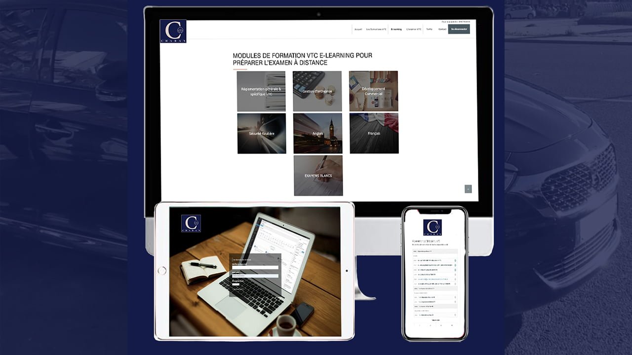 Formation VTC en ligne ou présentiel Institut Chaban