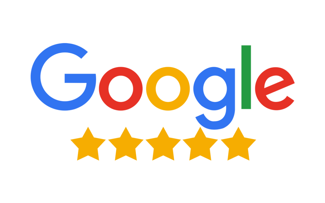 Logo google avec 5 etoiles