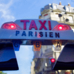 Taxi parisien en grève