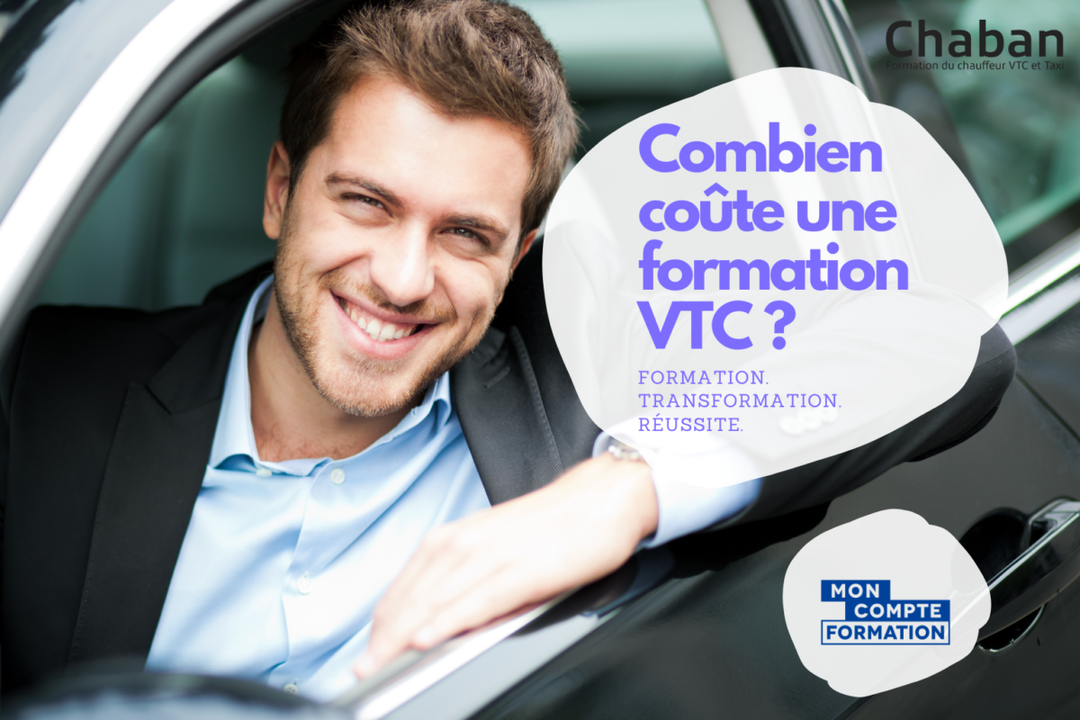 coût formation VTC CPF 2026 - Institut Chaban